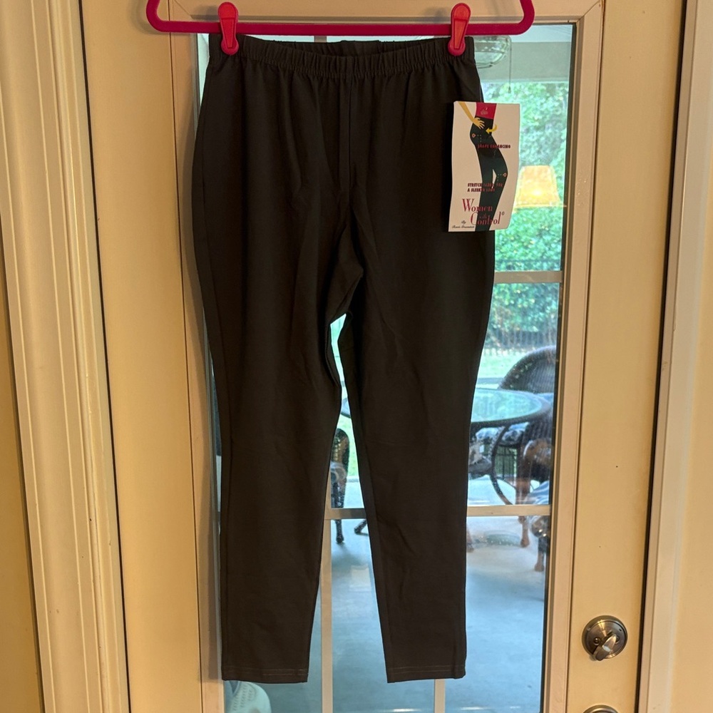 Women with Control Gray Stretch Leggings